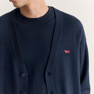 RED PROFILE FOX COMFORT CARDIGAN