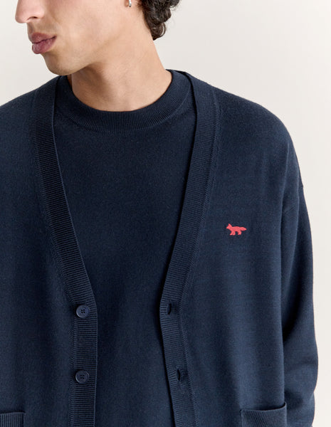 RED PROFILE FOX COMFORT CARDIGAN