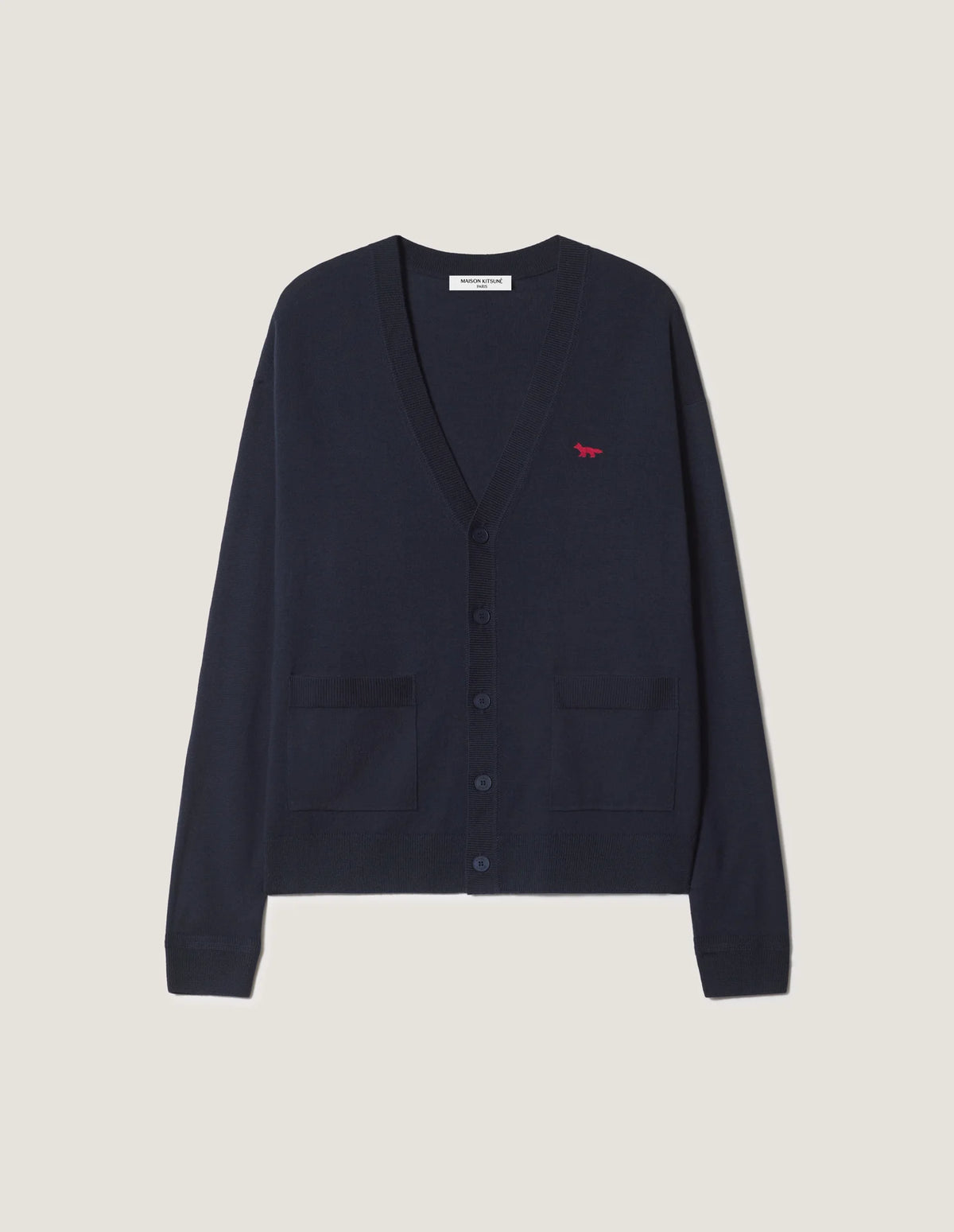 RED PROFILE FOX COMFORT CARDIGAN