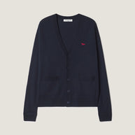 RED PROFILE FOX COMFORT CARDIGAN