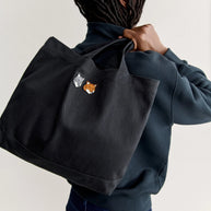 DOUBLE FOX HEAD TOTE