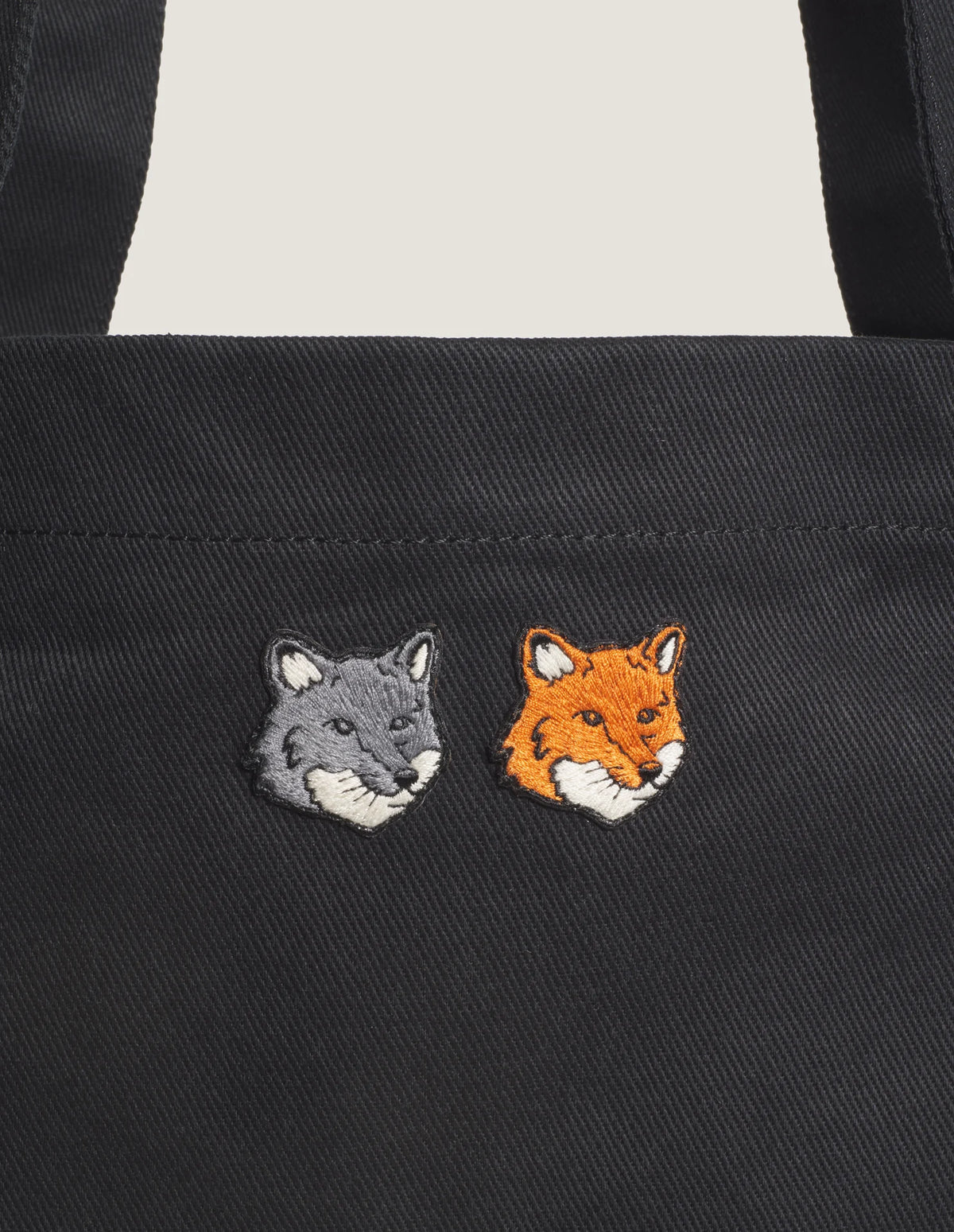 DOUBLE FOX HEAD TOTE