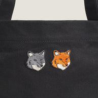 DOUBLE FOX HEAD TOTE