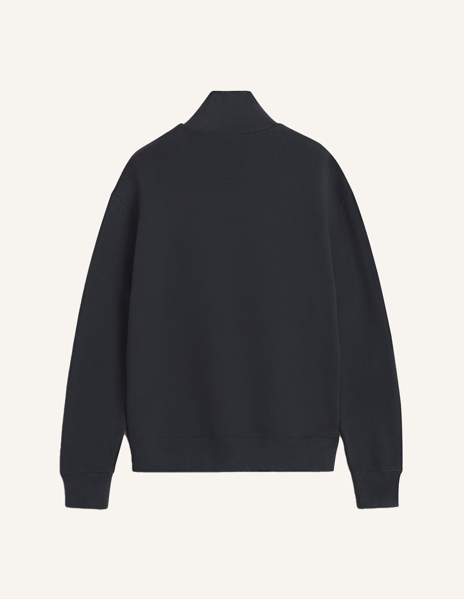 DOUBLE FOX HEAD HALF ZIP COMFORT SWEATSHIRT
