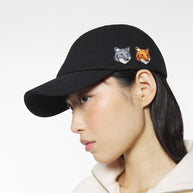 DOUBLE BOLD FOX HEAD CAP