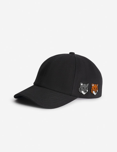 DOUBLE BOLD FOX HEAD CAP