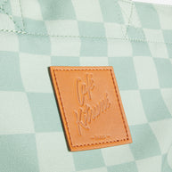 CAFE KITSUNE CHECKERBOARD MAXI TOTE BAG
