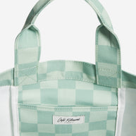 CAFE KITSUNE CHECKERBOARD MAXI TOTE BAG