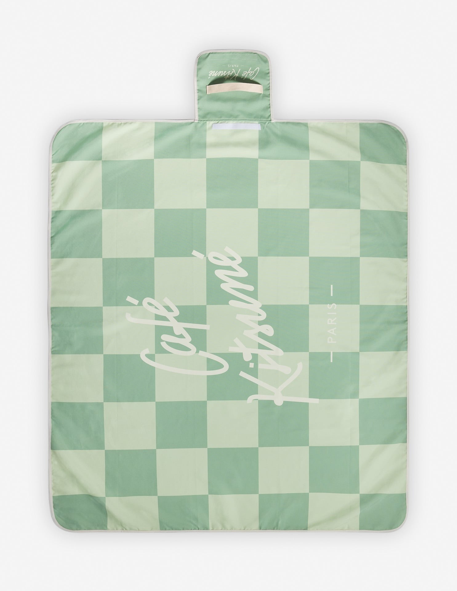 CAFE KITSUNE CHERCKERBOARD PICNIC BLANKET
