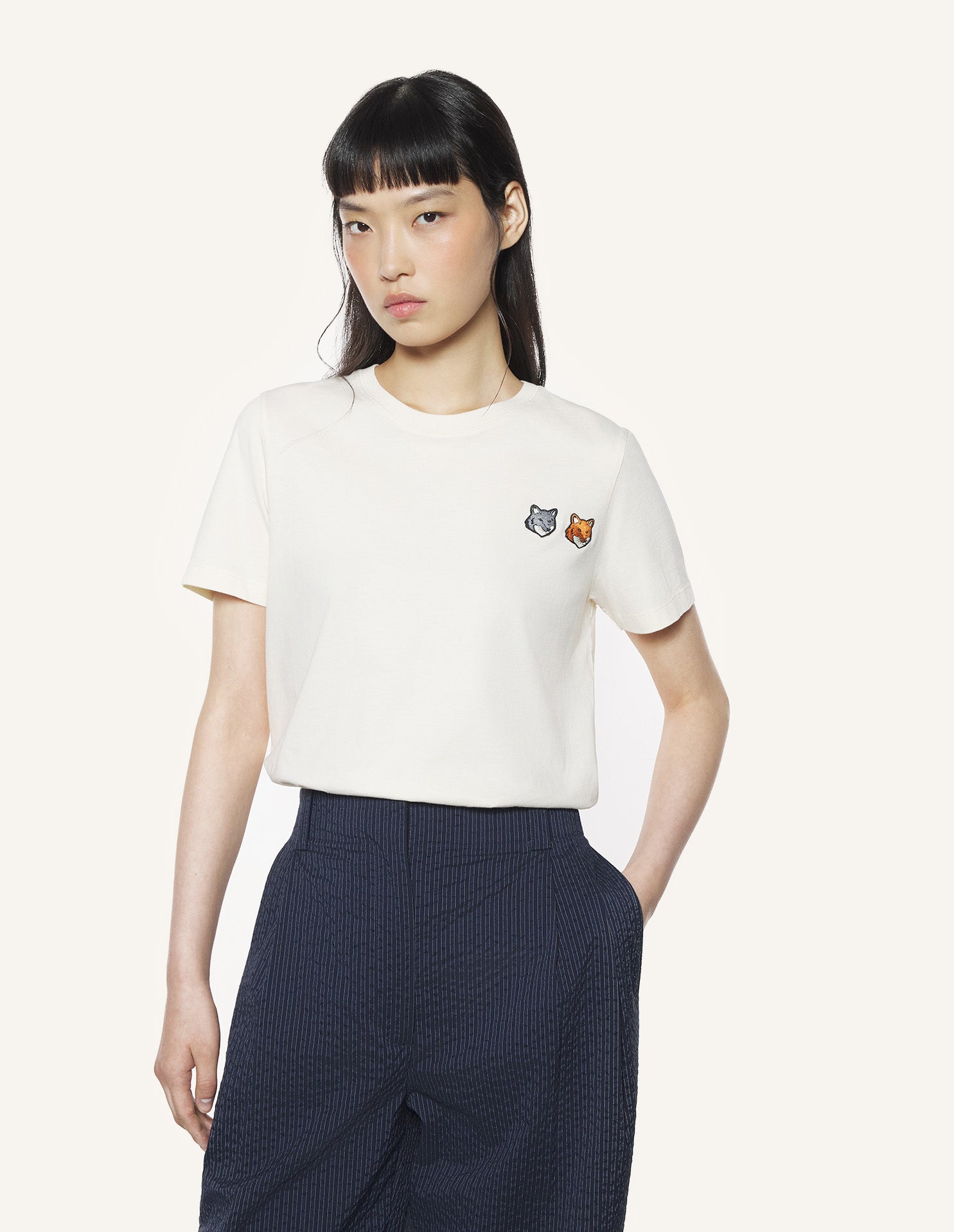DOUBLE FOX HEAD REGULAR TEE-SHIRT