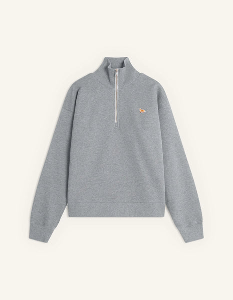 BABY FOX HALF ZIPPED SWEATSHIRT