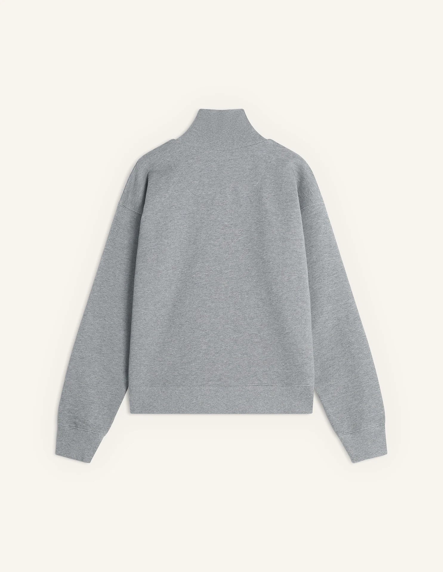 BABY FOX HALF ZIPPED SWEATSHIRT