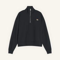 BABY FOX HALF ZIPPED SWEATSHIRT