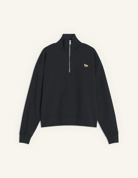 BABY FOX HALF ZIPPED SWEATSHIRT