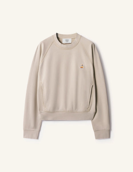 DREAMING FOX OPEN POCKET SWEATSHIRT