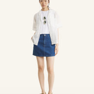 DENIM MINI SKIRT