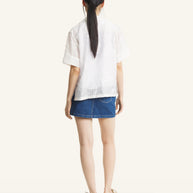 DENIM MINI SKIRT