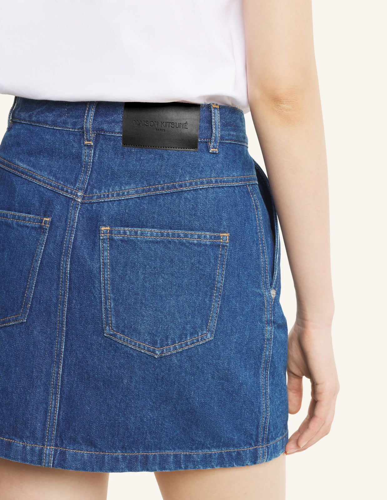 DENIM MINI SKIRT
