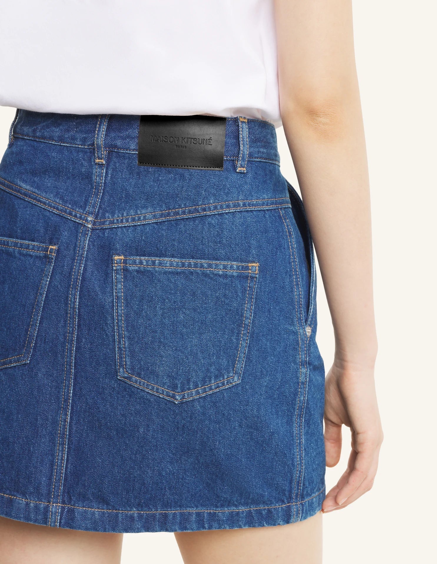 DENIM MINI SKIRT