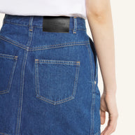 DENIM MINI SKIRT
